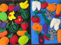 야채, 과일 펠트 교구재